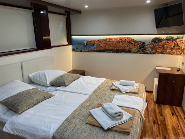 Riviera Travel, MS Stella Maris, Cat A Cabin Beds.jpeg